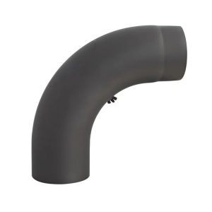 Kolano spalinowe gięte 90° fi 150 niskie z rewizją Kolano giete niskie z rewizja 300x300 - Kolano spalinowe gięte 90° fi 150 niskie z rewizją
